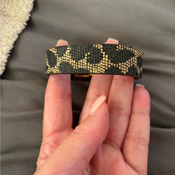 Tory Burch Leather Cuff - Picture 5 of 5